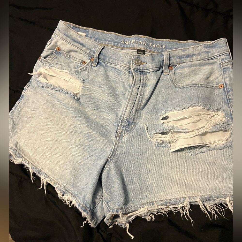 American eagle jean shorts